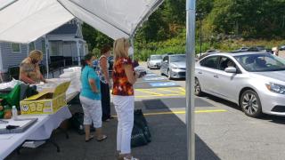 Police Cookout - Outdoors