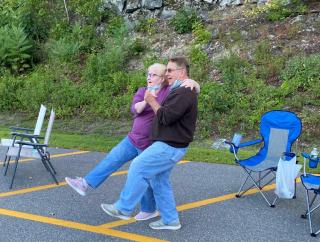 Concert 8-25-20 Ciullas Kicking Their Feet up