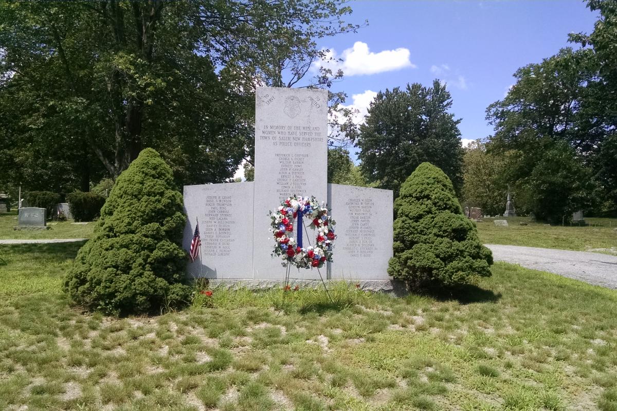 Pine Grove: Police Officer Memorial