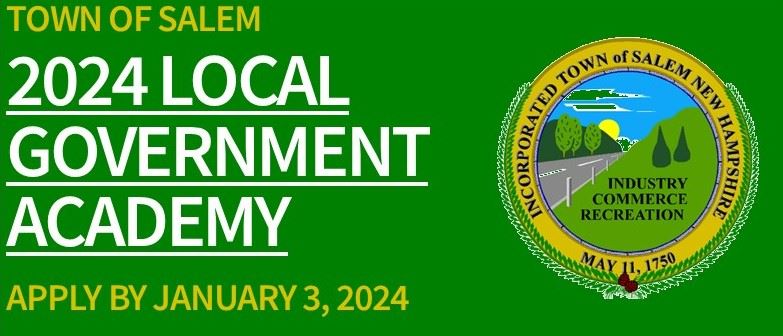 2024 Government Academy front graphic