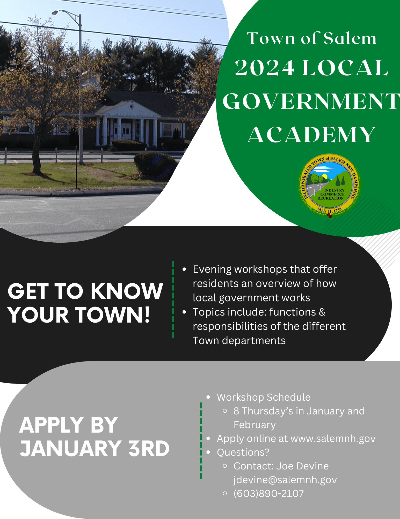2024 Government Academy Flyer