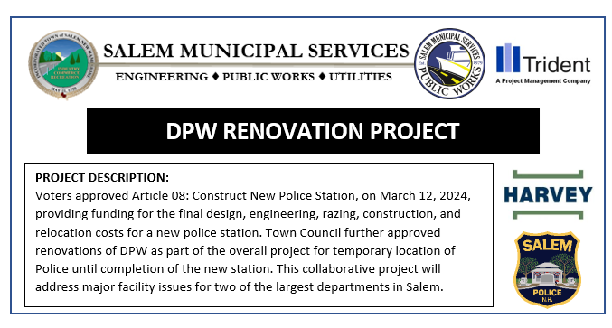 DPW PD Project Construct Sign